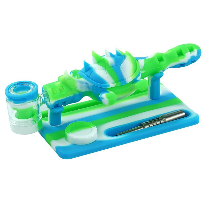 Turtle Silicone Nectar Collector Pipe Kit