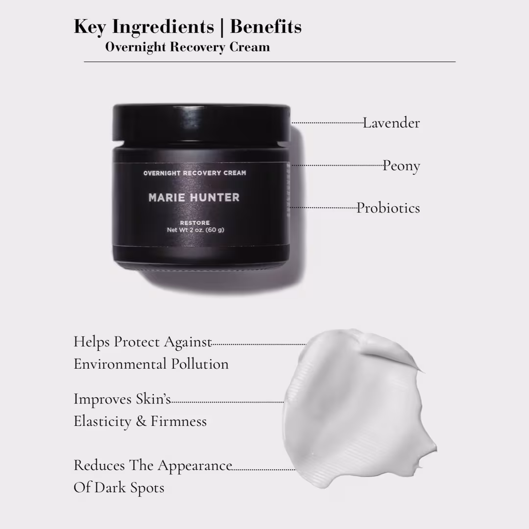 Marie Hunter  Overnight Recovery Cream