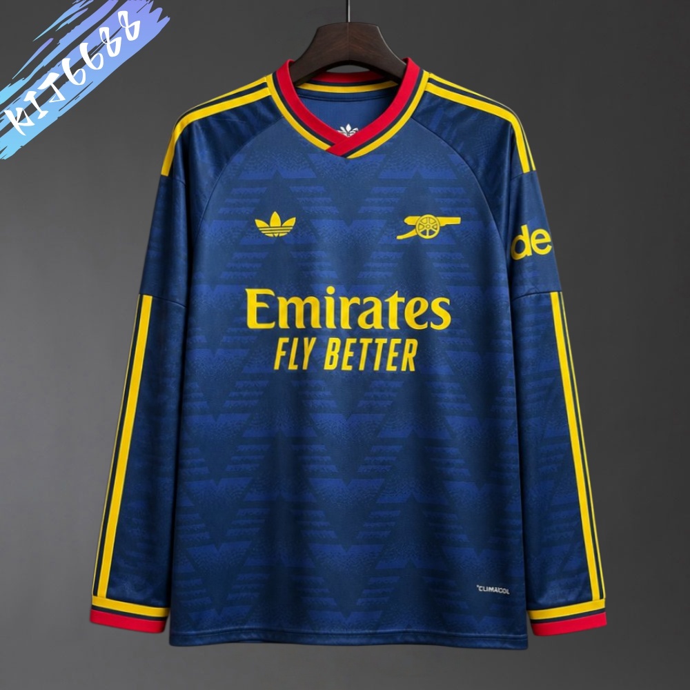 2026/2027 Arsenal  Away Long Sleeve Football Shirts (Fans version)