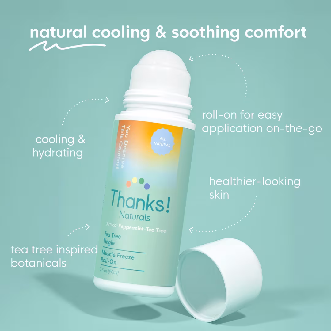 Thanks! Naturals  Tea Tree Tingle Muscle Freeze Roll-On