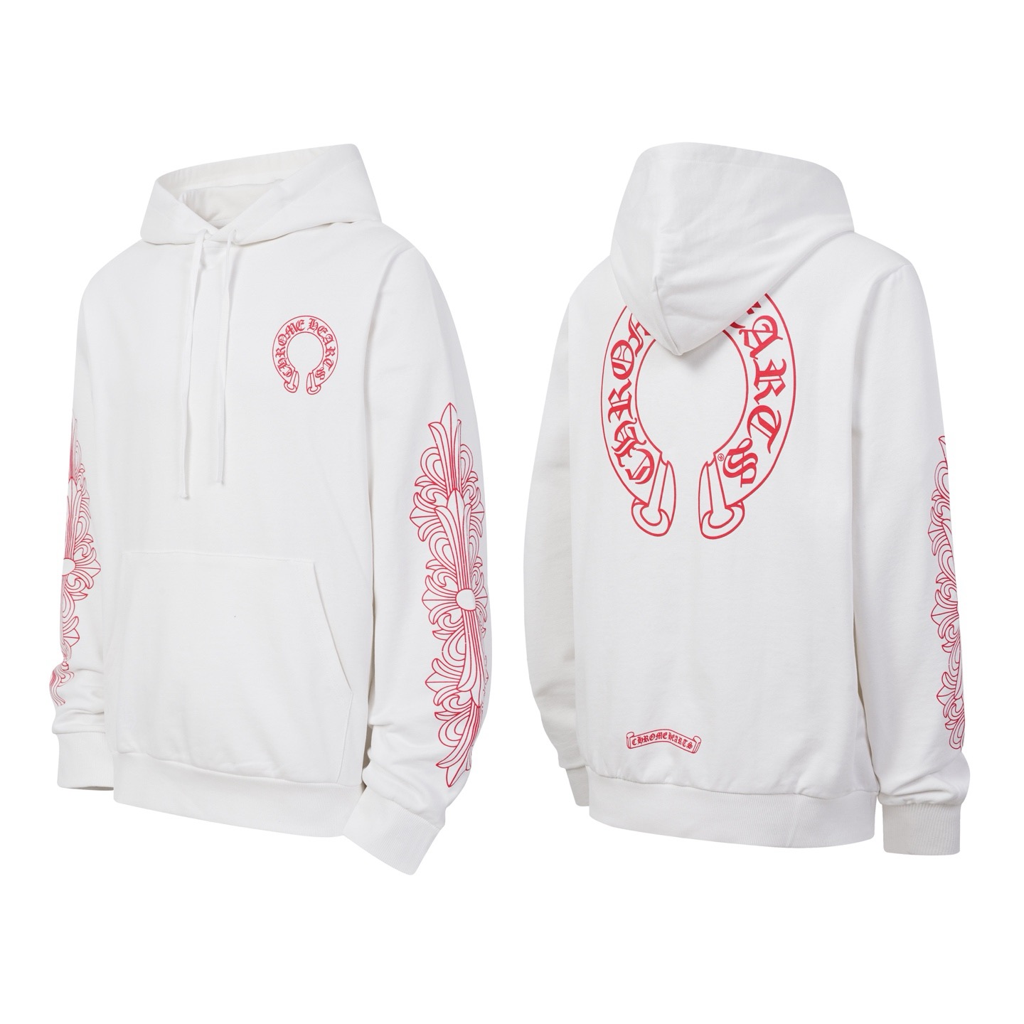 Horsehoe Sanskrit Horsehoe Print Hooded Sweatshirt hoodie