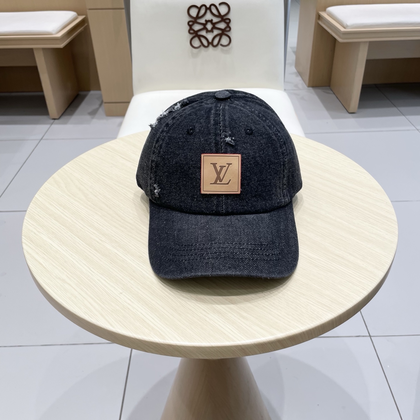 LV Denim Baseball Cap