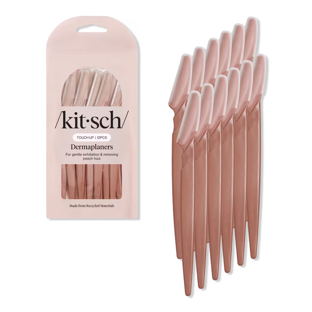 Kitsch  Recycled Plastic Dermaplaner 12 Piece Set