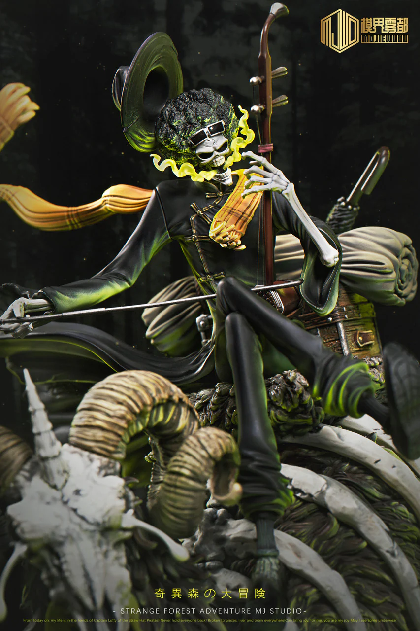 One Piece - Brook & Skeleton Sheep | 1:6 Resin Statue | by MJ Studio