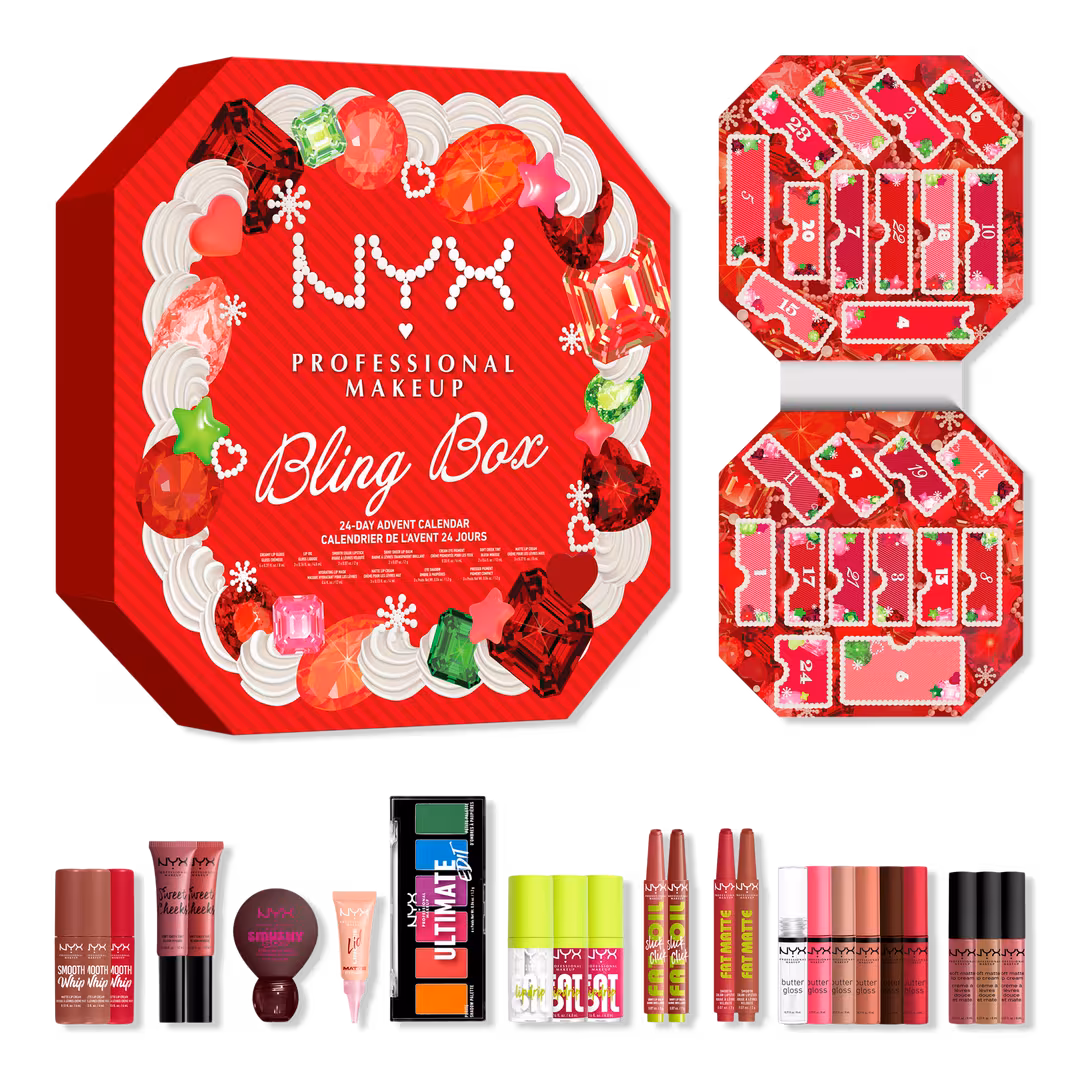 NYX Professional Makeup  Bling Box 24 Day Holiday Advent Calendar