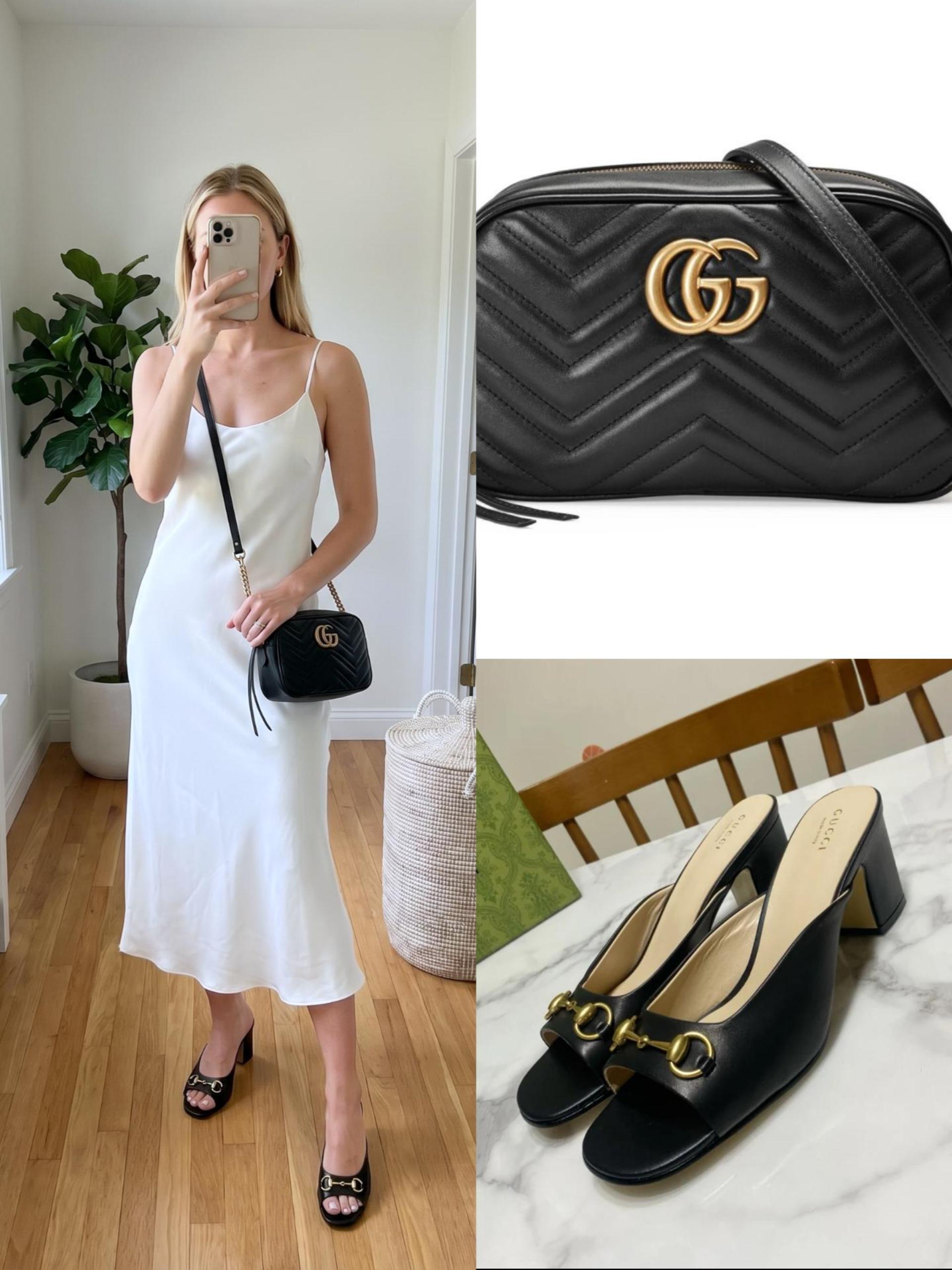 Gucci Shoes & Bag Set