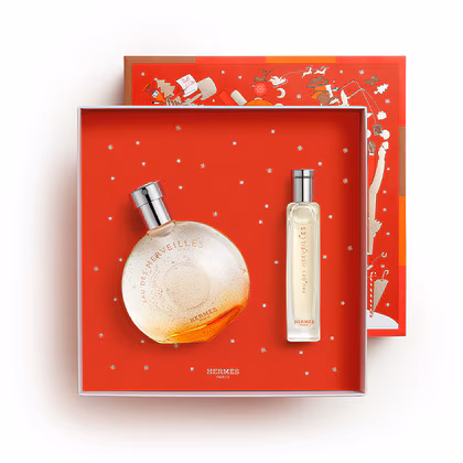 HERMÈS Eau des Merveilles Eau de Toilette Spray Gift Set 50ML