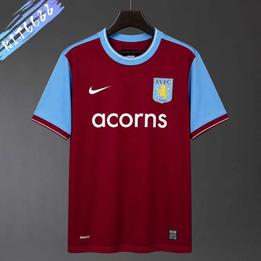 2008/2009 Aston Villa home  Retro Football Shirt