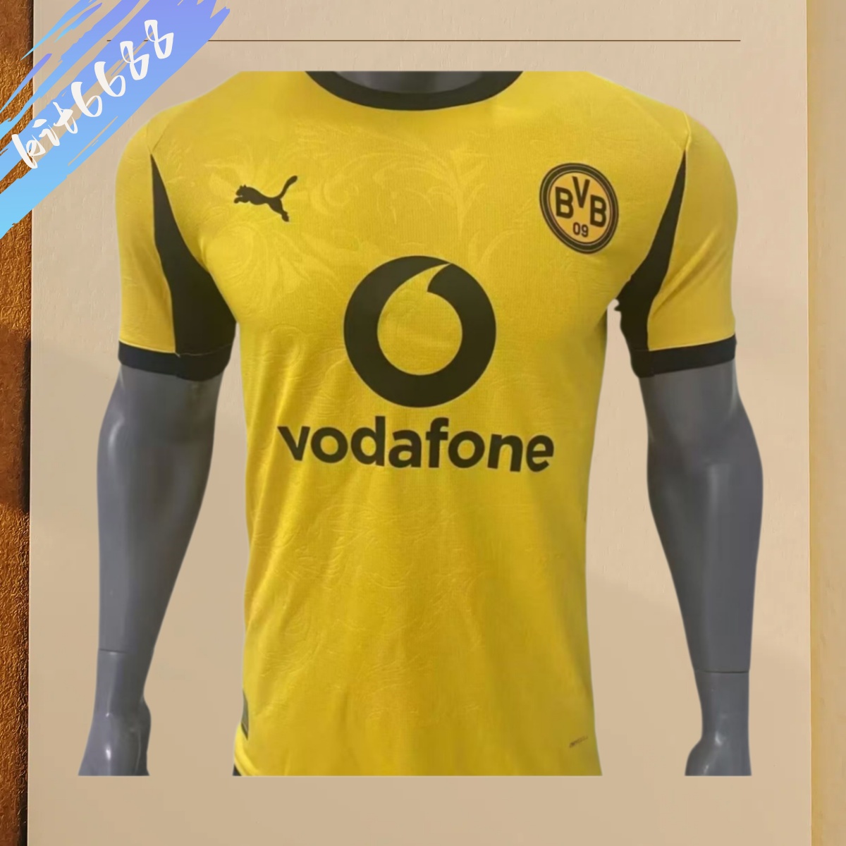 2025/2026 Dortmund Davis Cup Football Shirt (Player Edition)