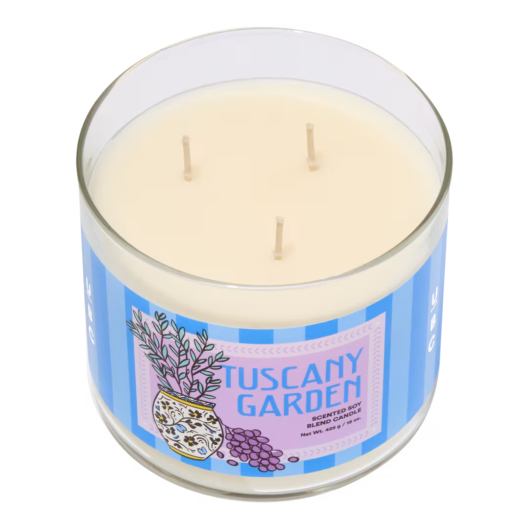 ULTA Beauty Collection  Tuscany Garden 3-Wick Scented Candle