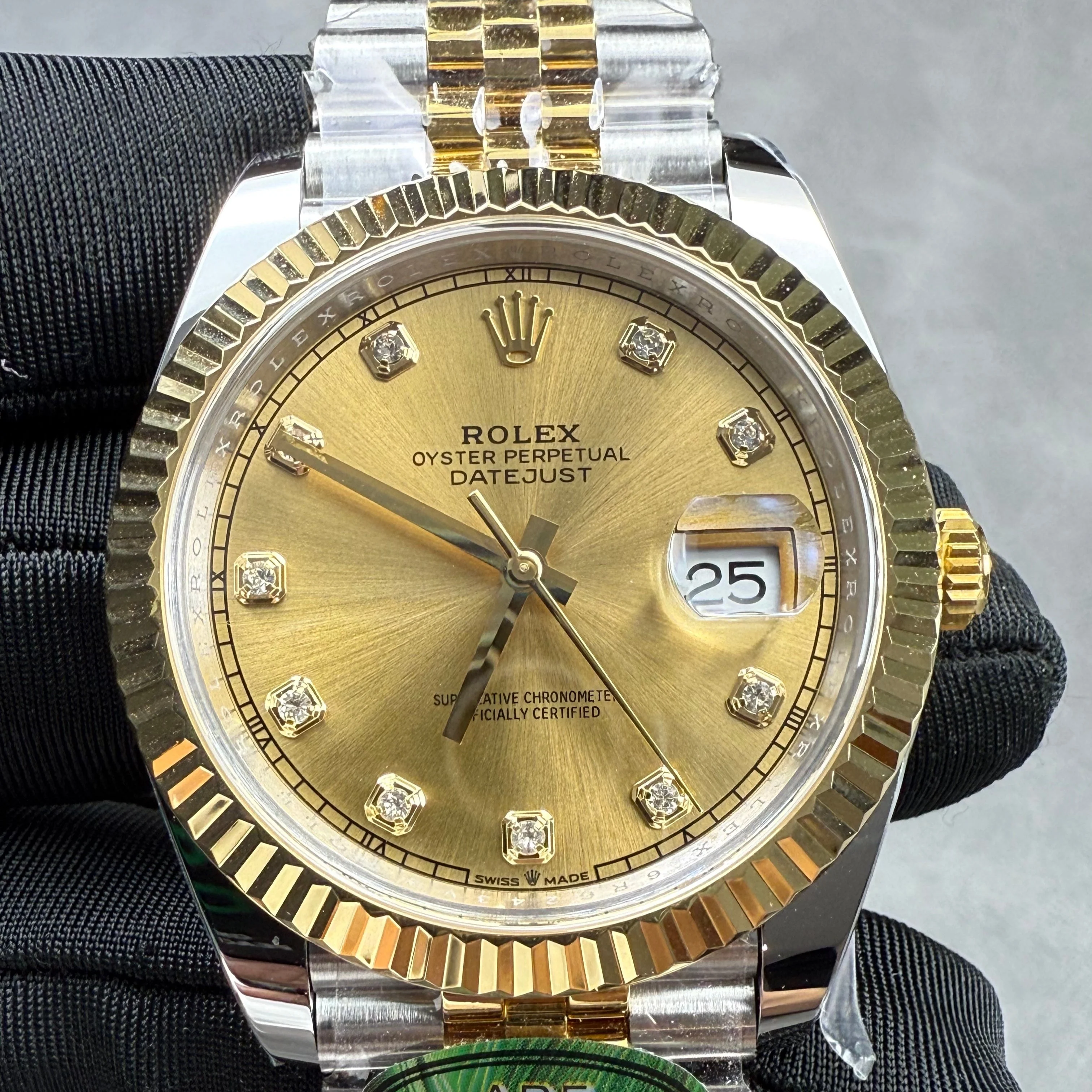 Rolex Watch Datejust 41mm Silver Gold
