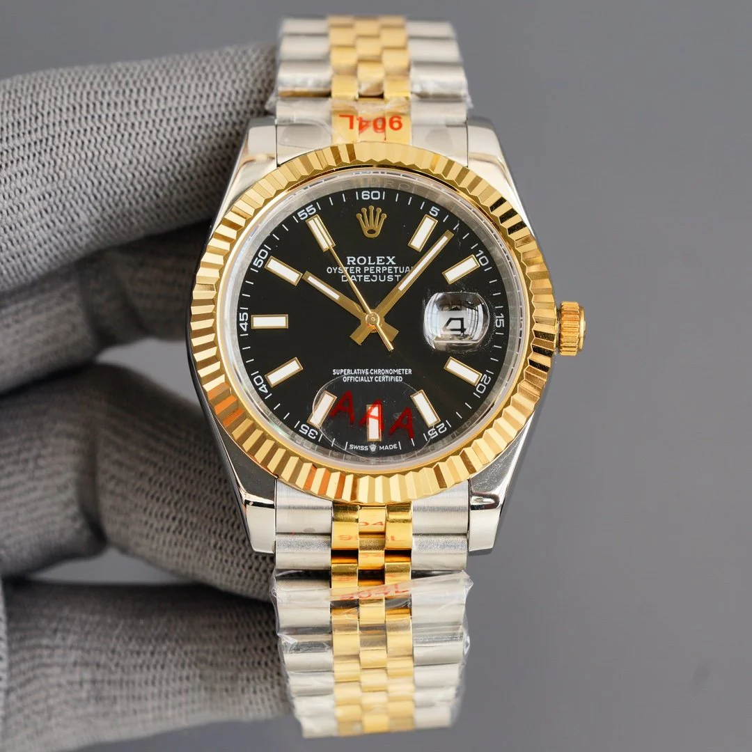 Rolex Watch DATEJUST 41MM GOLD STEEL JUBILEE BRACELET Watch