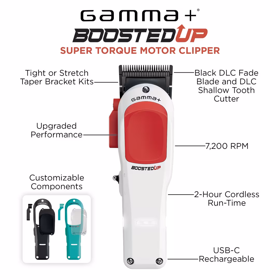 GAMMA+  Boosted Up Professional Hair Clipper