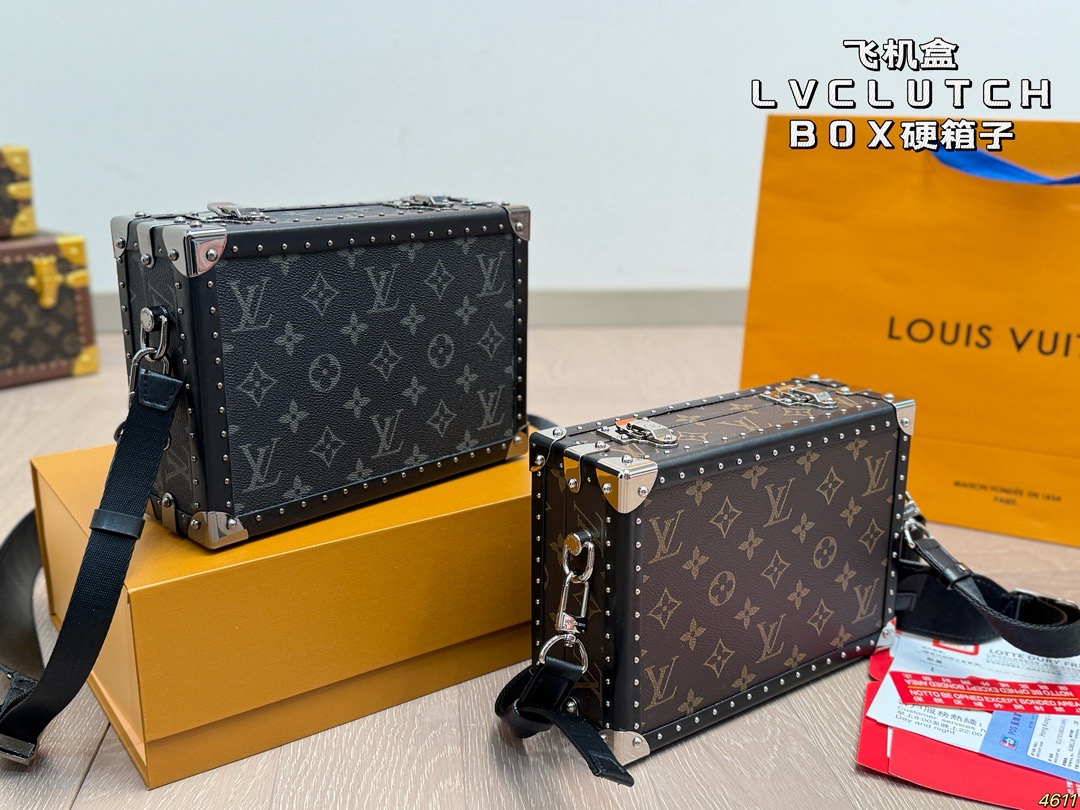 LV Clutch Box Hard Case