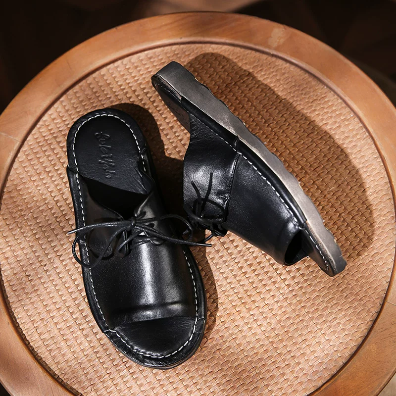 Men's shoes thick-soled beach cool slippers