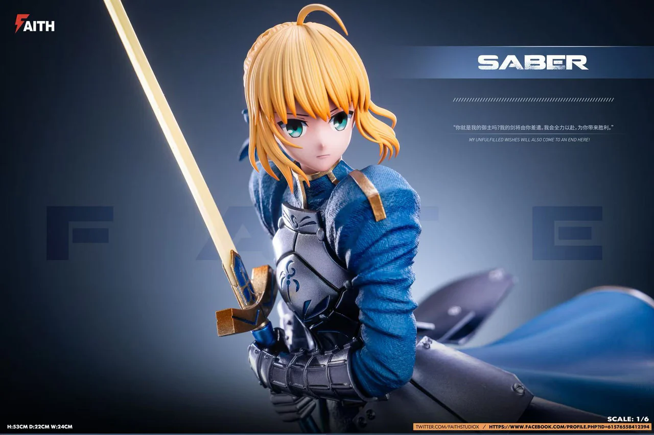 Fate - Saber | 1:6 Resin Statue | by Faith Studio