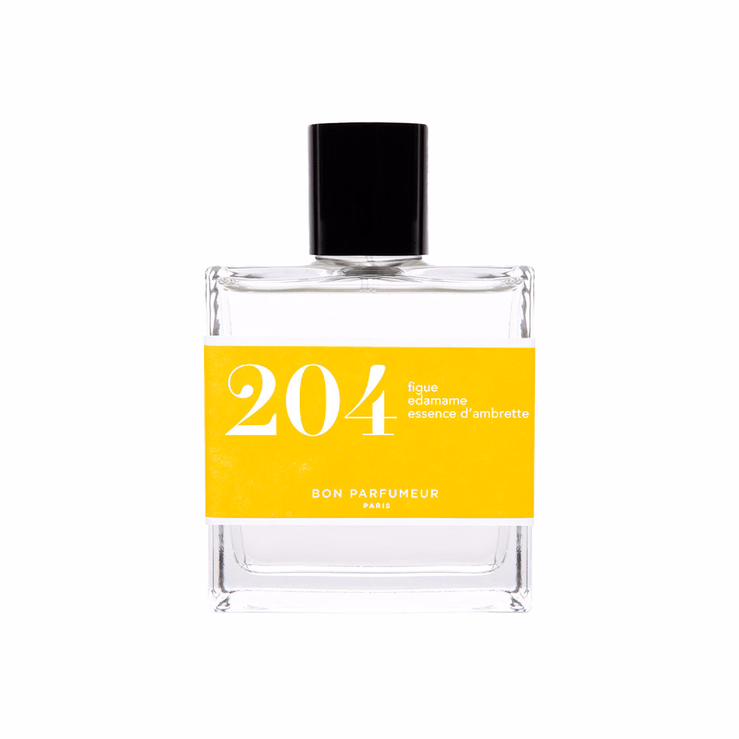 204  figue, edamame, essence d'ambrette