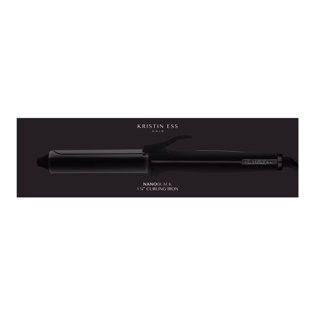 KRISTIN ESS HAIR  NANOBLACK 1.25'' Ceramic Curling Iron