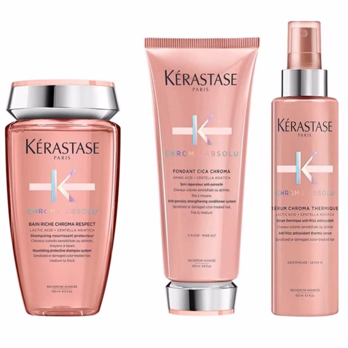 Chroma Absolu RICHE 3er Set (Bain / Fondant / Serum Protect)