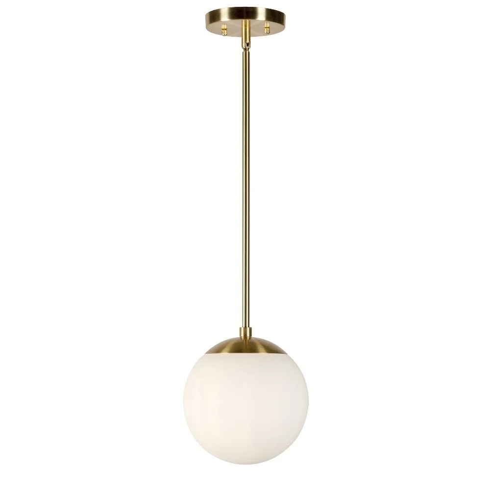 Forte Lighting 2765-01 Selene 14" Wide Pendant - Nickel