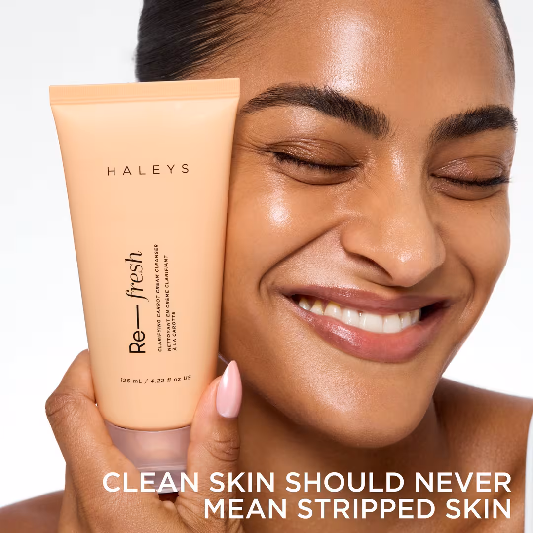HALEYS Beauty  Re-fresh Clarifying Carrot Cream Cleanser