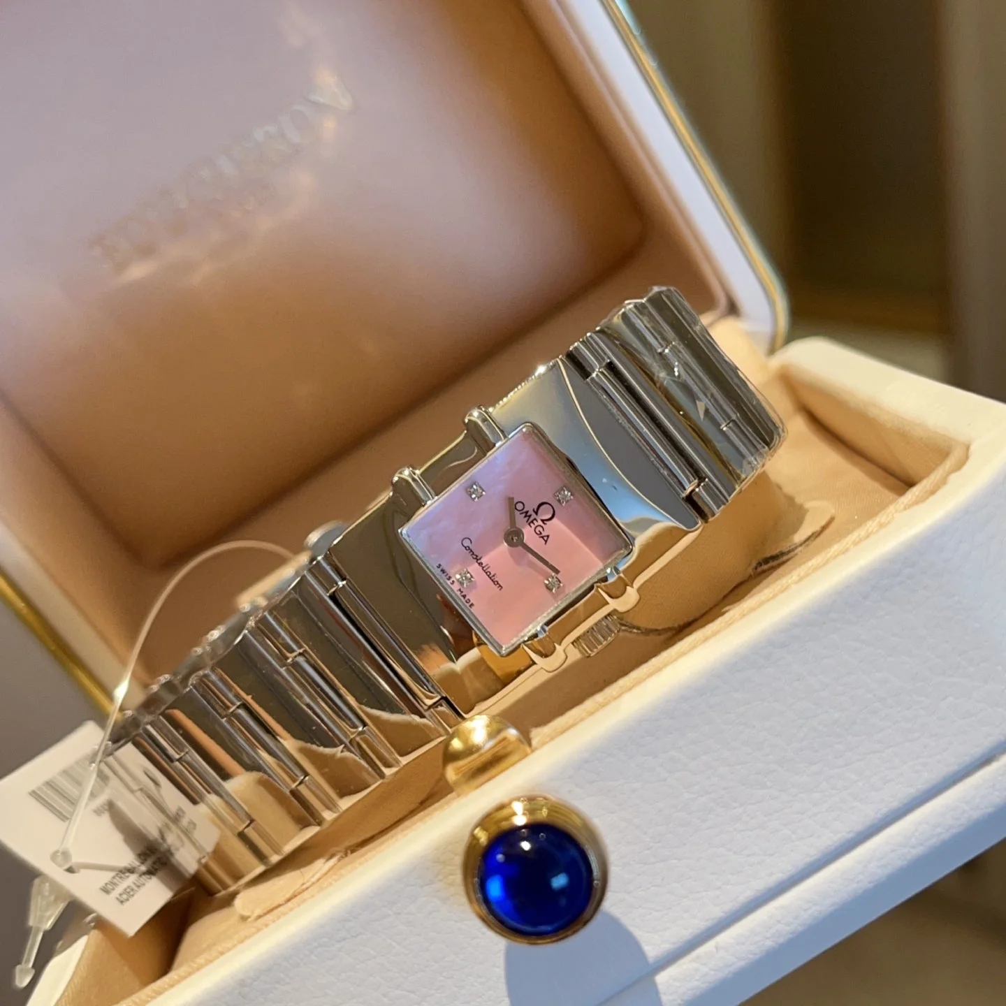 Omega Watch Constellation 22mm Silver