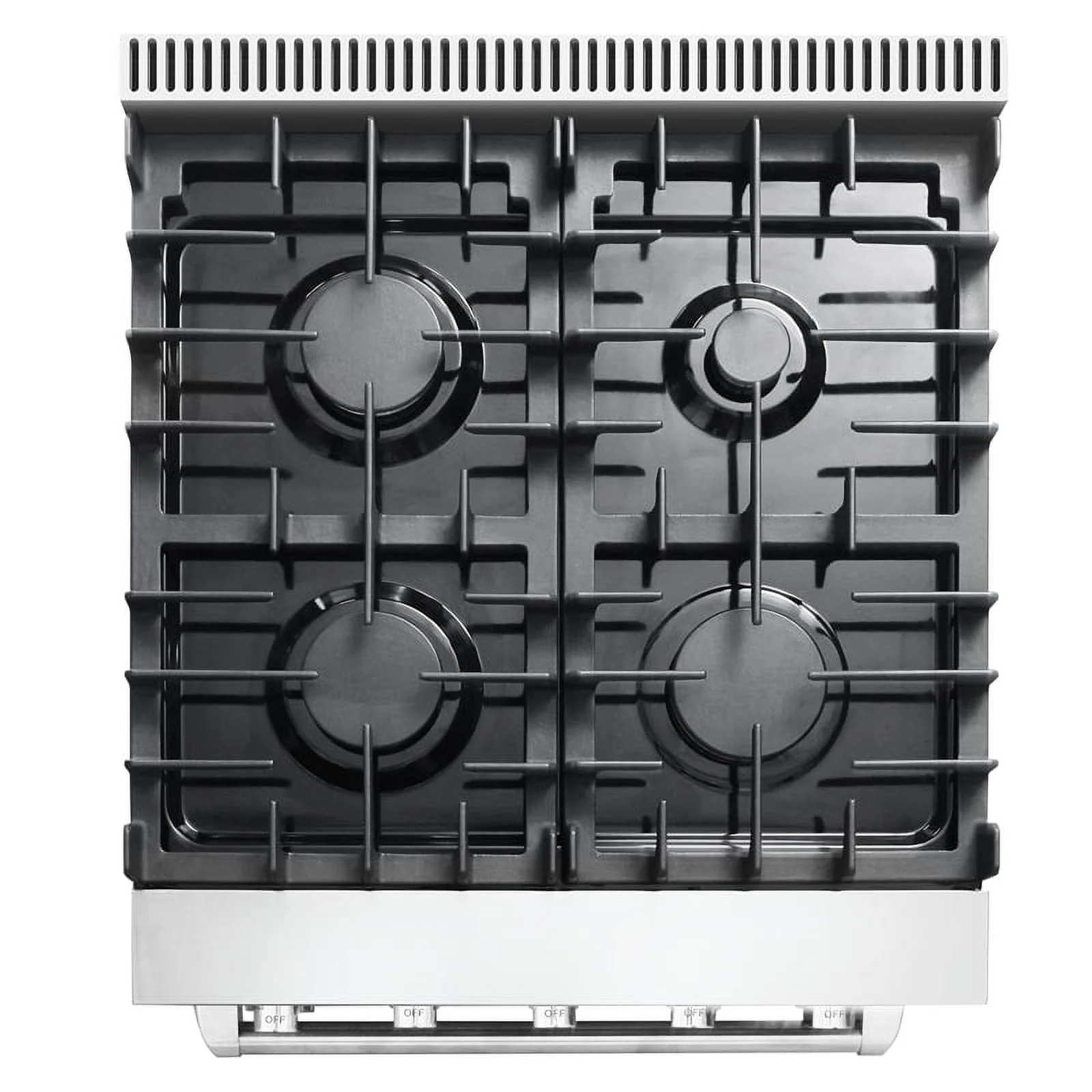 24 in. Freestanding Gas Range with 3.73 cu. ft. Capacity Oven in Stainless Steel