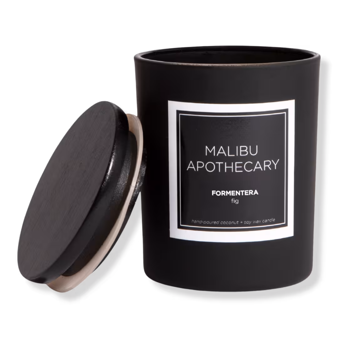Malibu Apothecary  Mini Matte Black Candle