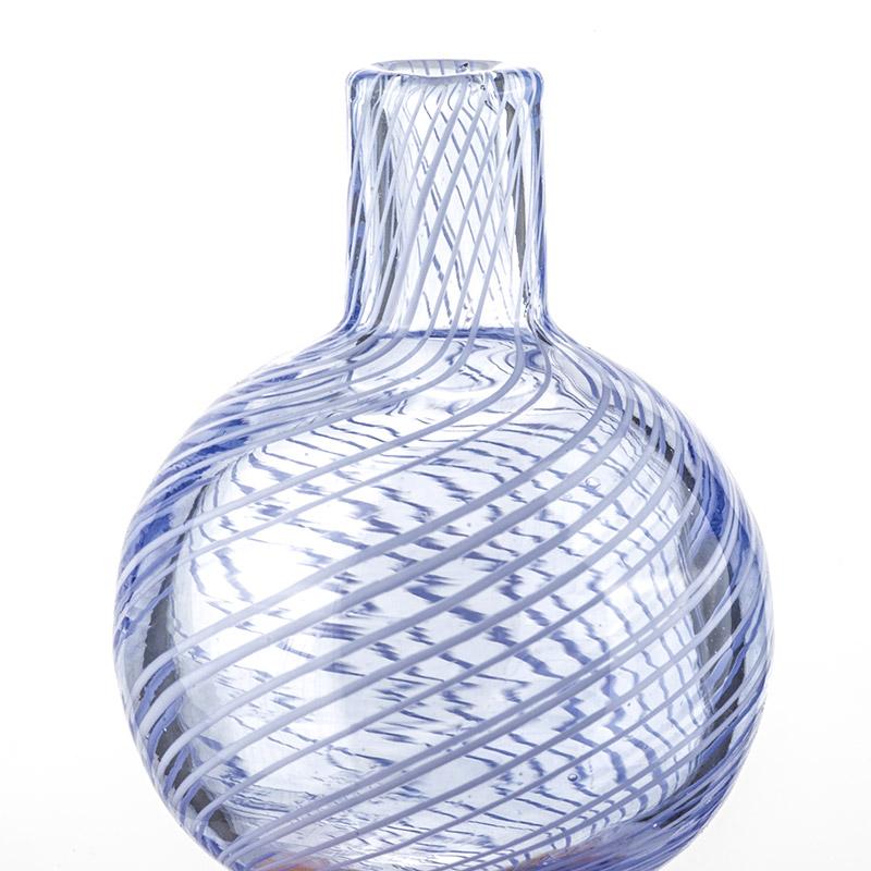 Spiral Glass Bubble Carb Cap (Random Color)