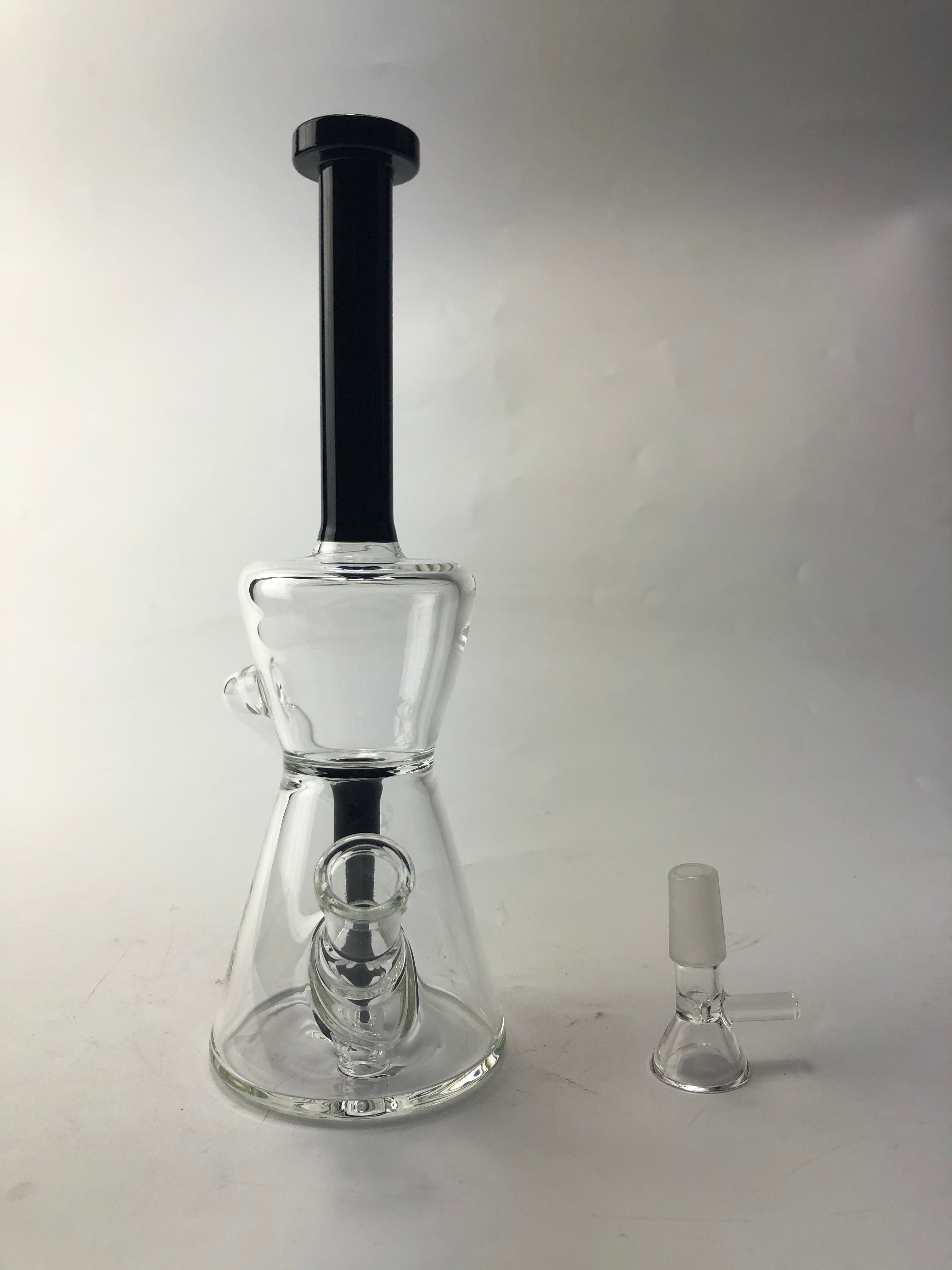 9 Glass Recycler Dab Rig