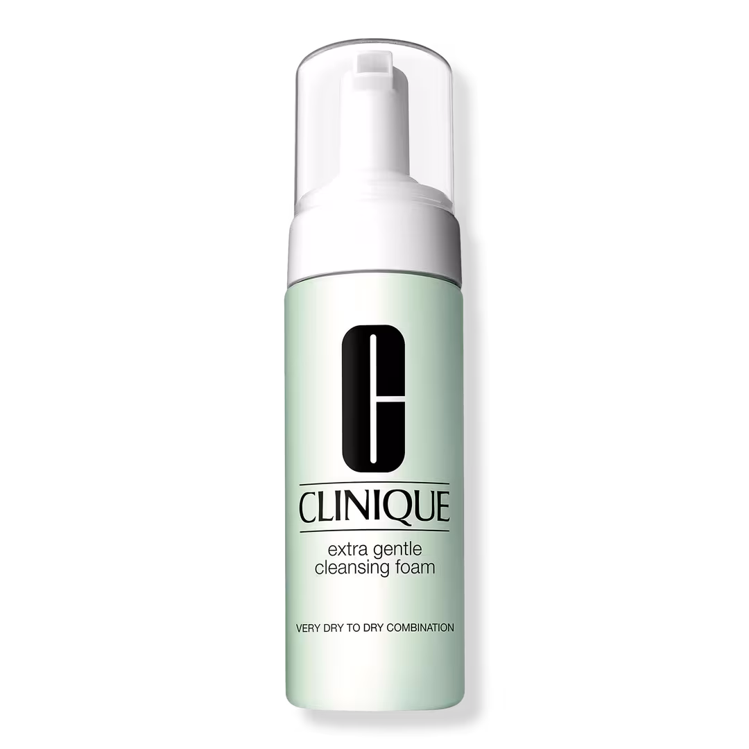 Clinique  Extra Gentle Cleansing Foam for Dry + Sensitive Skin
