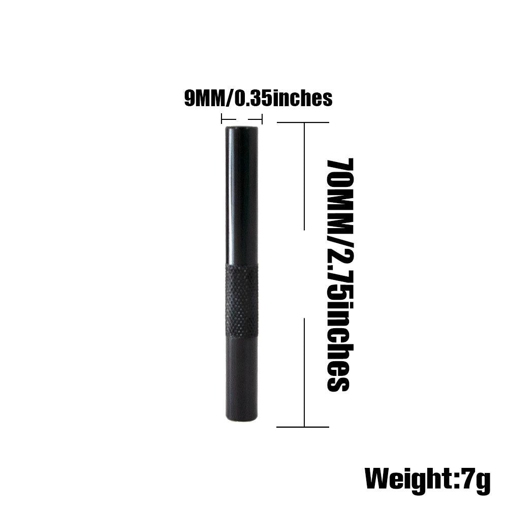 Straight Tube Mini Metal Pot Pipe