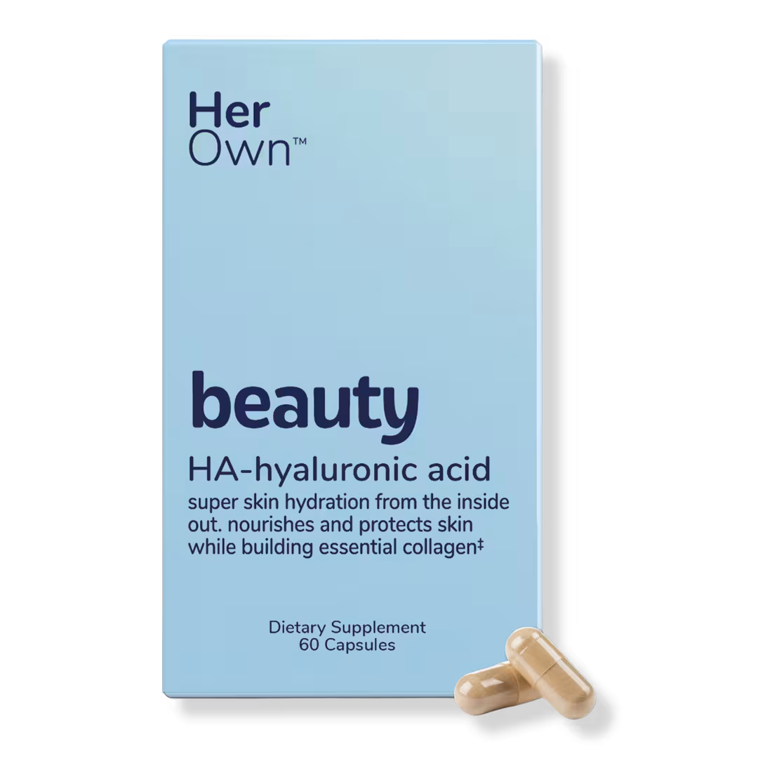Her Own  Beauty Capsules: Supports Skin Hydration with Hyaluronic Acid