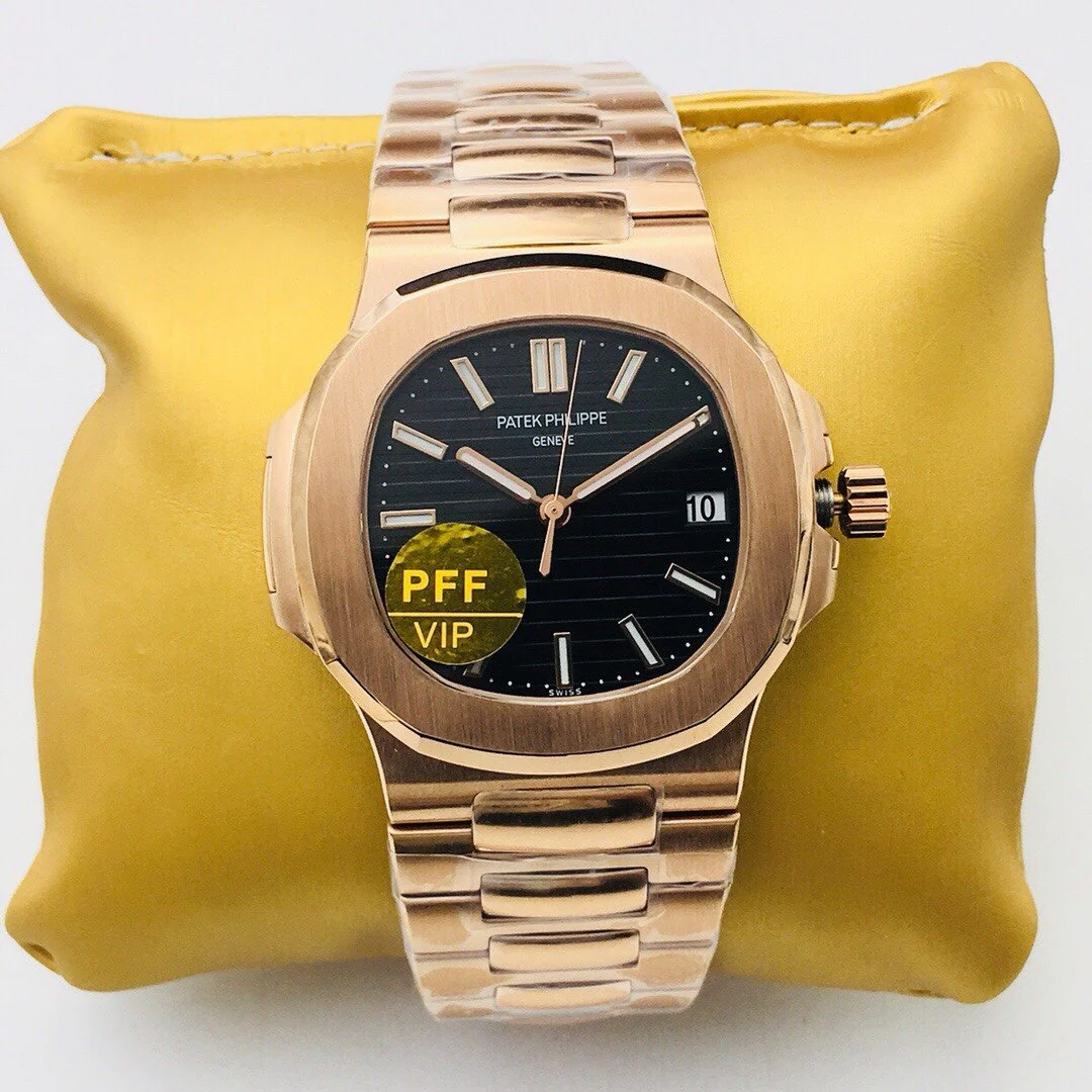 PATEK Watch NAUTILUS 5711 ROSE GOLD BLACK DIAL
