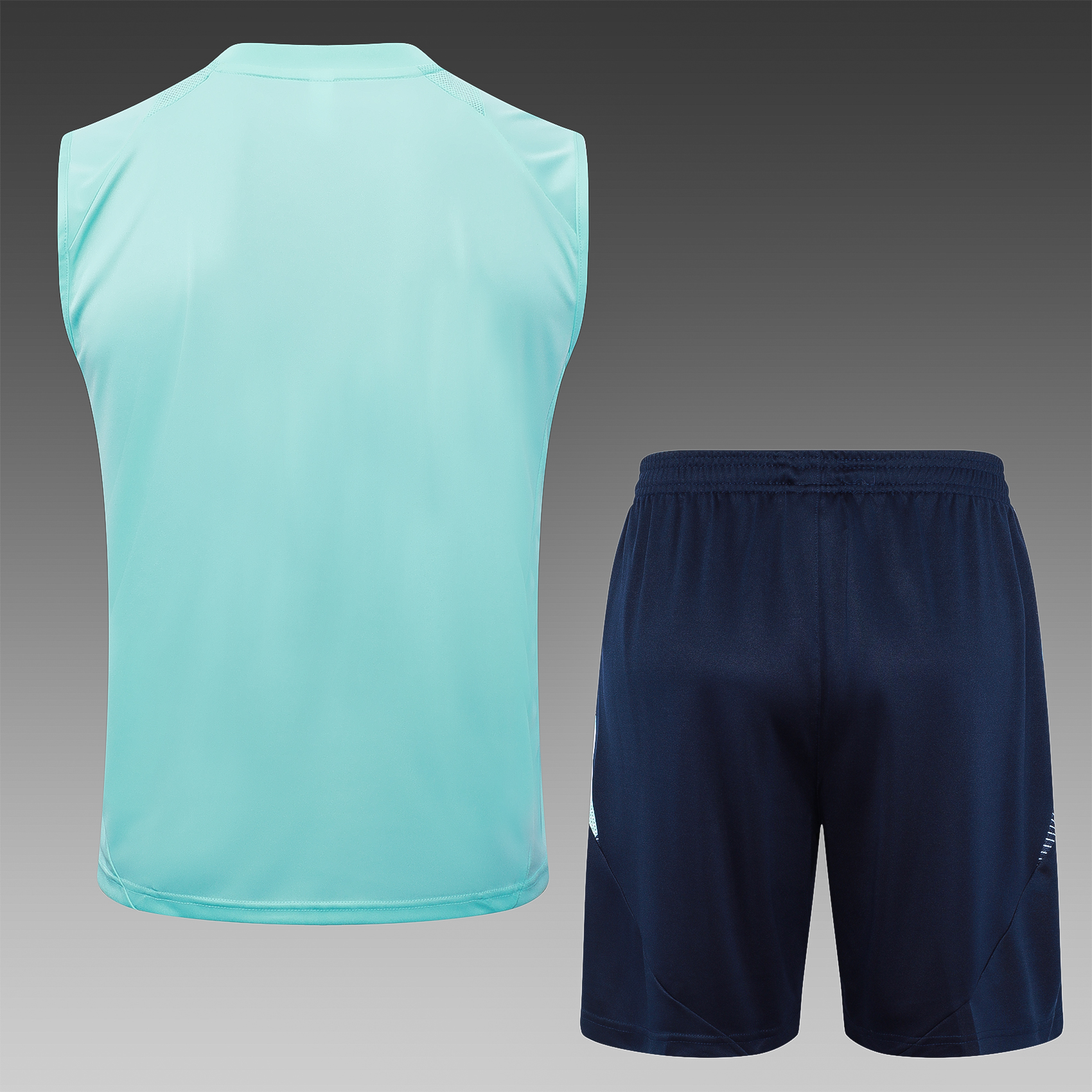 2024/2025 Real Madrid light green adult vest training suit (Adult Kit)