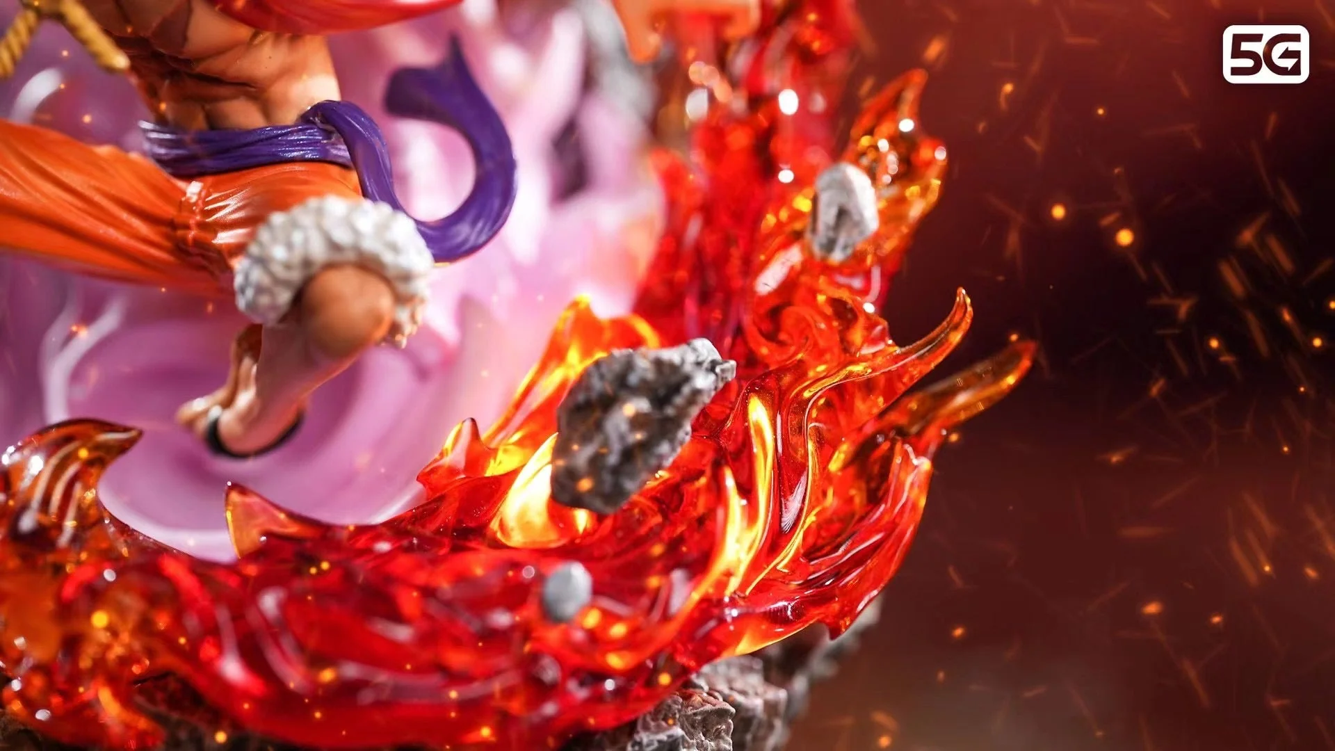 5G Studio x LX Studio - Red Roc Luffy | 业火拳枪 路飞