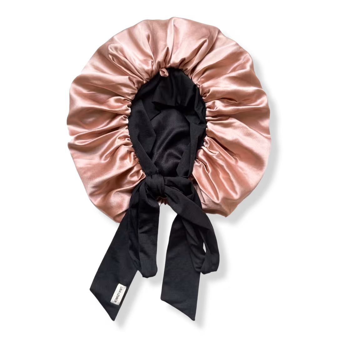 LINA LENNOX  Organic Silk Hair Bonnet