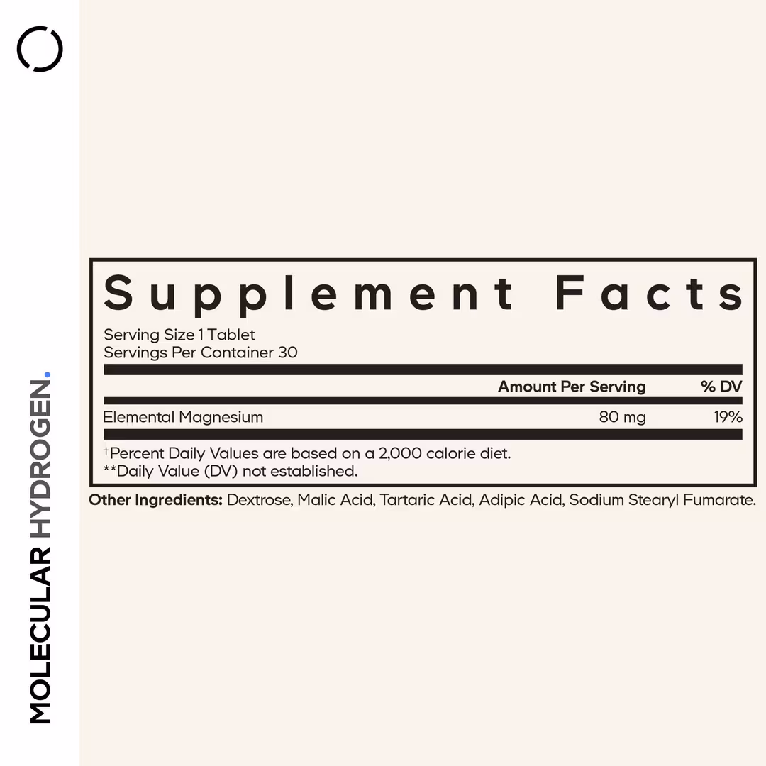 CODEAGE  Molecular Hydrogen Tablets with Magnesium