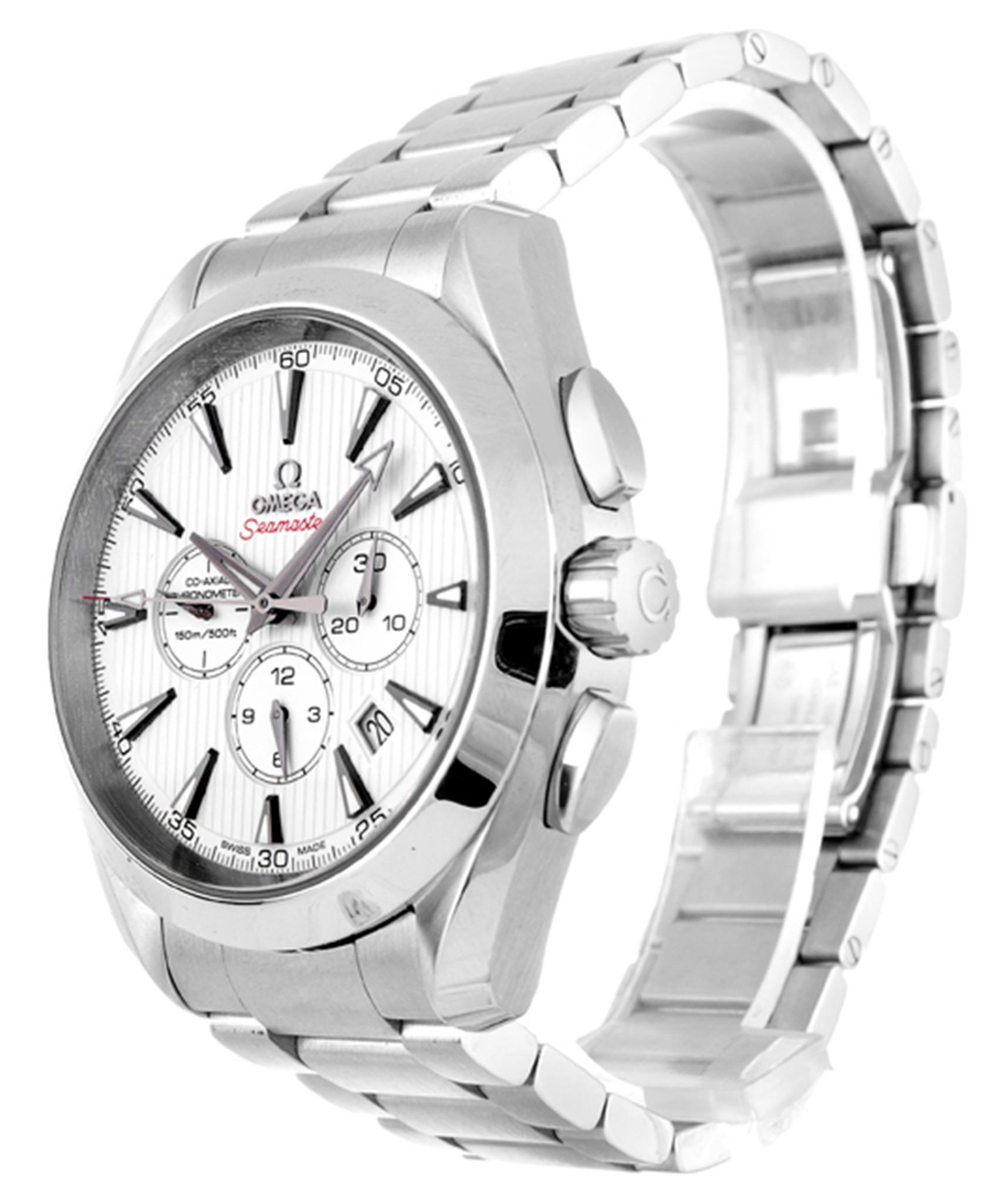 Replica Omega Aqua Terra 150m Gents White Dial Stick Markers 231.10.44.50.04.001 44MM