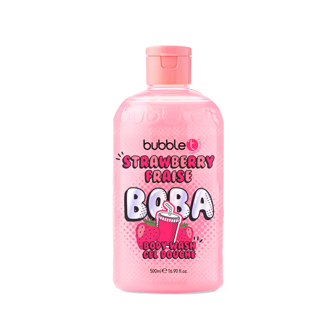 Bubble T  Boba Strawberry Body Care Gift Set