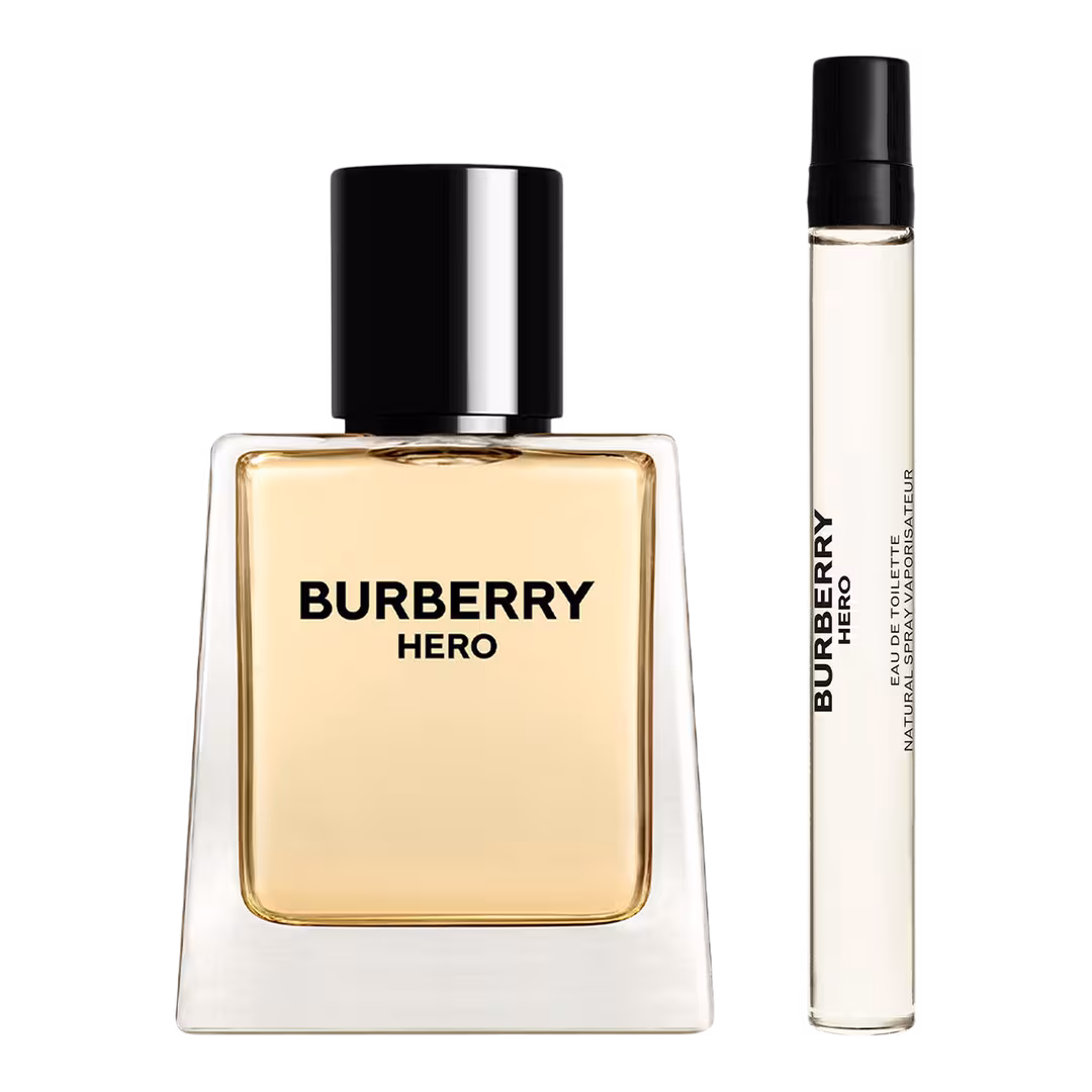 Burberry  Hero Eau de Toilette and Travel Spray 2-Piece Cologne Gift Set