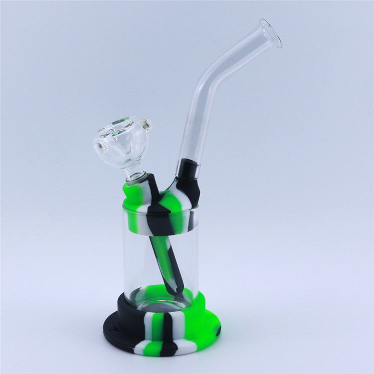 8 LED Luminous Silicone Detachable Dab Rig