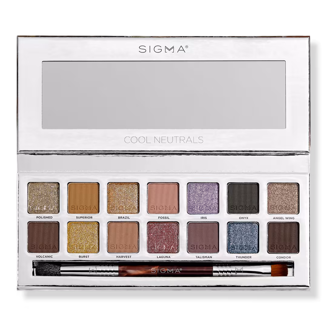 Sigma Beauty  Cool Neutrals Eyeshadow Palette