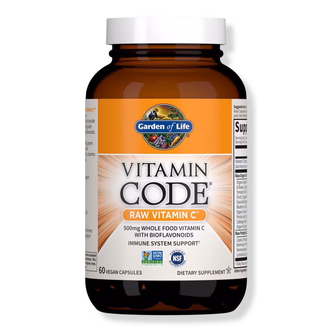 Garden of Life  Vitamin Code Raw Vitamin C Capsules