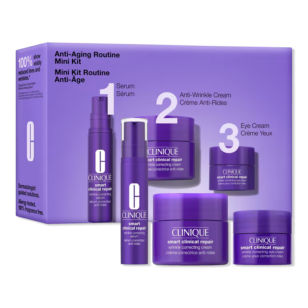 Clinique  Anti-Aging Routine: Mini Smart Clinical Repair Skincare Set