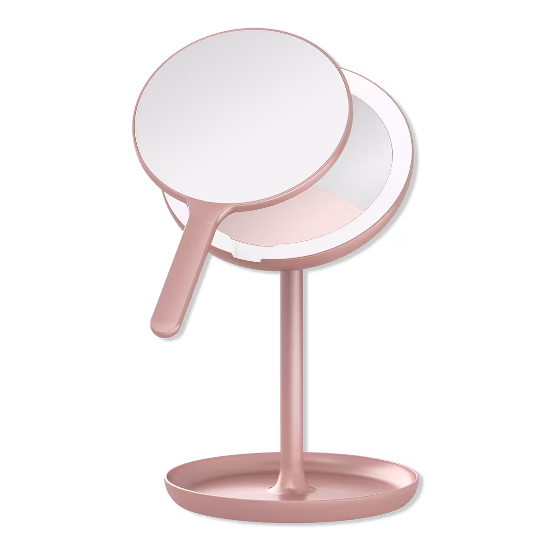 Conair  Matte Blush Lighted Handheld Mirror