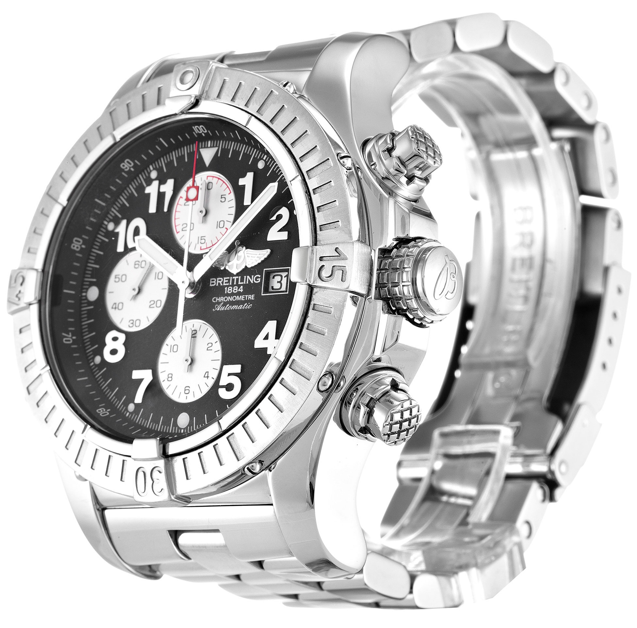 Replica Breitling Chrono Avenger M1 Blue Dial Number Markers E73360