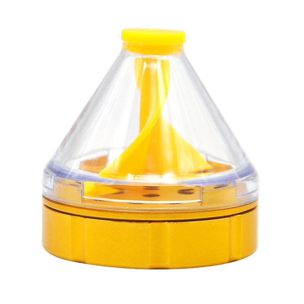 Pre-Roll Cone Herb Grinder with Transparent Storage 50 MM