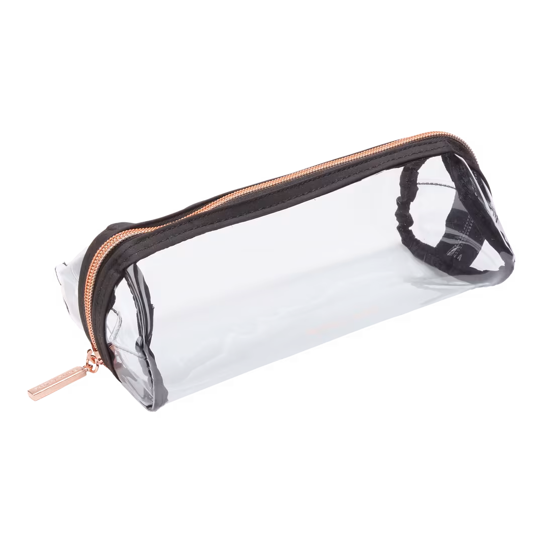 Tartan + Twine  Basics Clear Pencil Case
