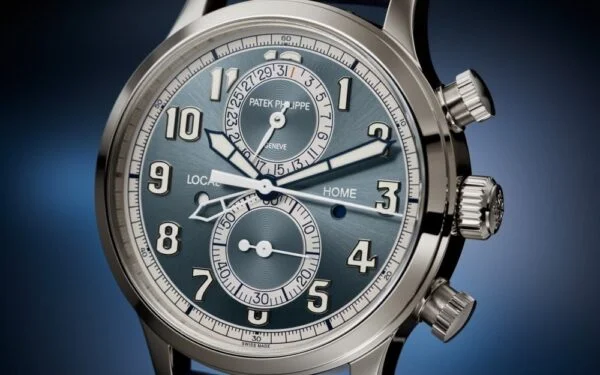 Replica Complications 5924G-001 Patek Philippe TRAVEL TIME CHRONOGRAPH.  42 mm,White Gold